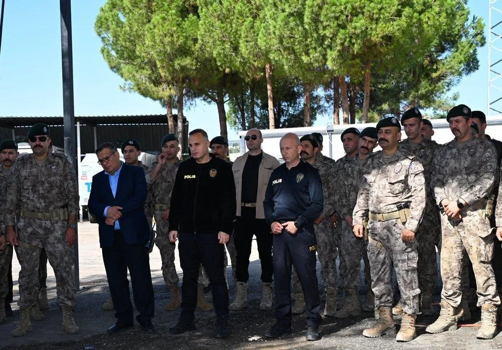 Kilis Emniyet Müdürlüğü Personeli İçin Dua Eşliğinde Kurban Kesildi