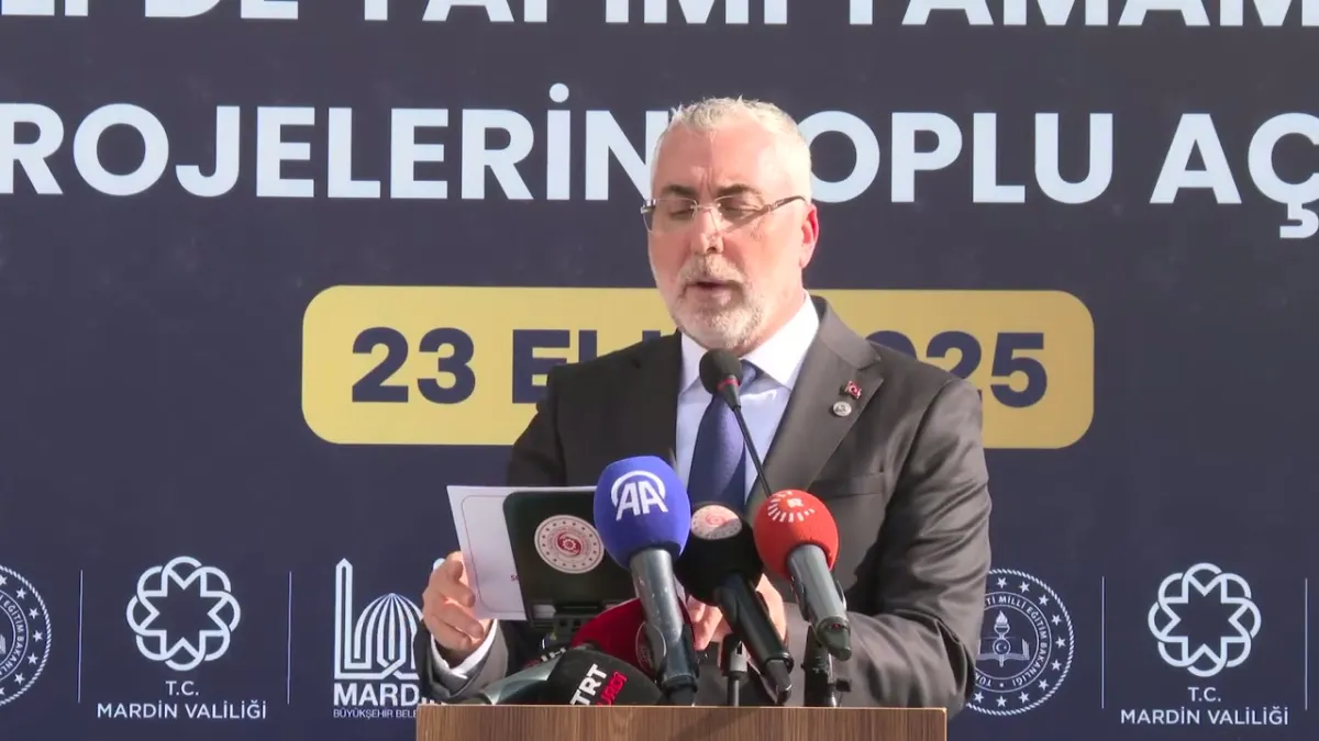 Çalışma Bakanı Işıkhan: 20 Bin Öğrenciye 457 Milyon Lira Eğitim Yardımı Cuma Ödeniyor