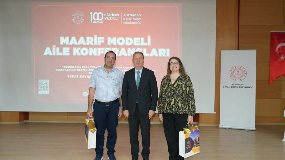 Adıyaman'da Ailelere Yönelik 'Maarif Modeli' Konferansları Düzenlendi
