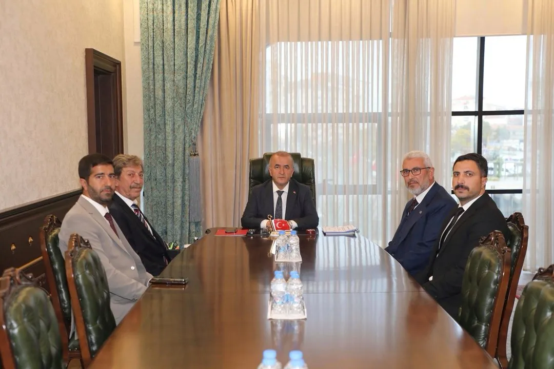 Elazığ Valisi Numan Hatipoğlu, PTT Baş Müdür Vekili ve Heyetini Ağırladı