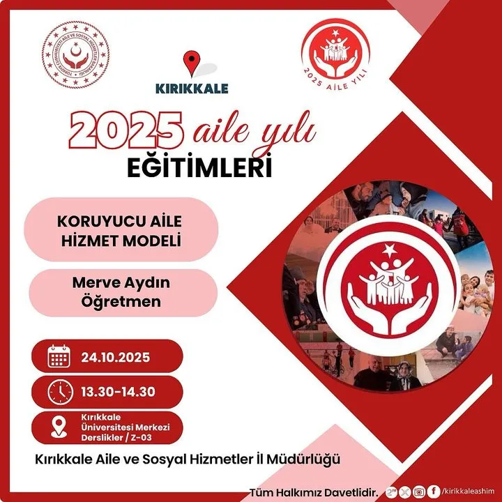 Kırıkkale'de Koruyucu Aile Farkındalığı Artırma Programı Üniversitede Düzenleniyor