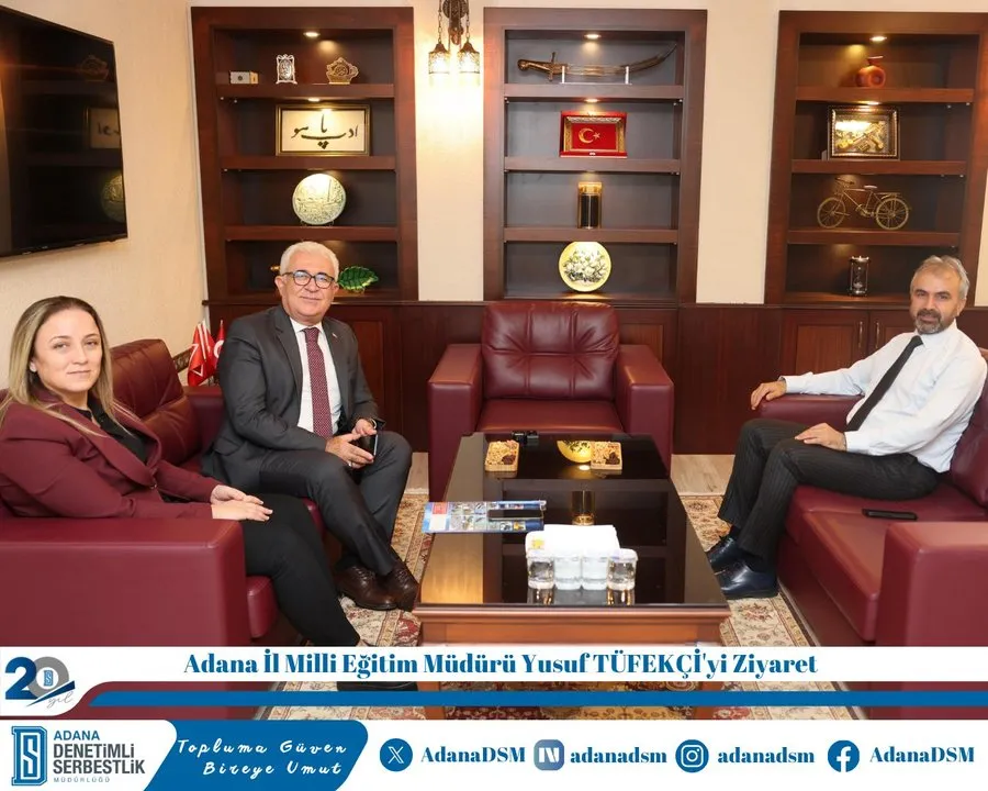 Adana Denetimli Serbestlik ve Milli Eğitim Müdürlükleri İşbirliği İstişareleri Yaptı