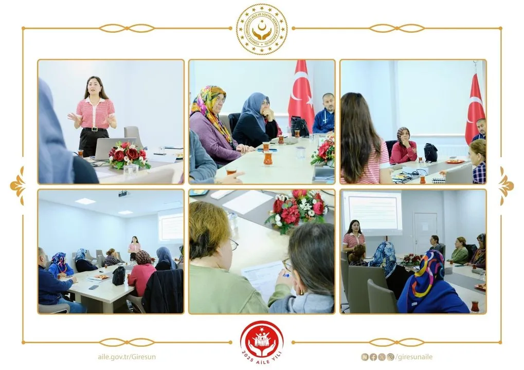 Giresun Sosyal Hizmetler Merkezi'nden Modüler Aile Eğitimi Devam Ediyor