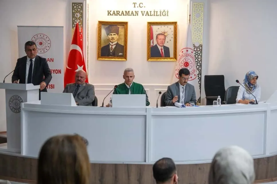 Karaman'da 2025 Yılı Kamu Yatırımları Değerlendirildi: 150 Proje ve 39 Milyar TL Bütçe