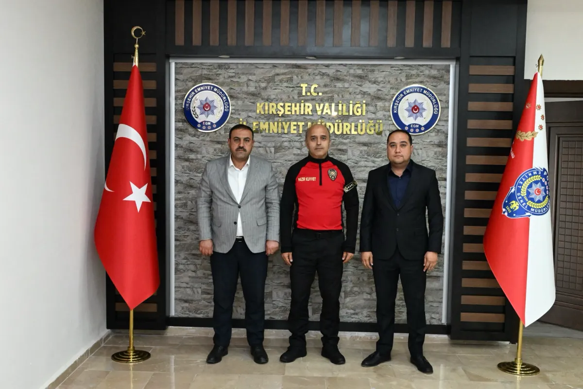 Kırşehir Emniyet Müdürü Makamında Ziyaret Edildi