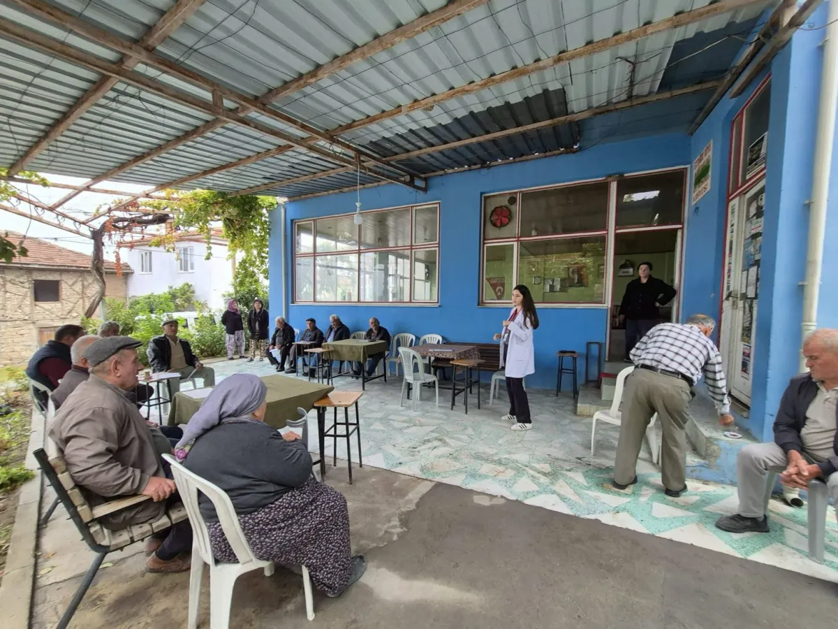 Denizli'de Toplum Sağlığı Merkezinden Güney'de Kanser ve Diyabet Tarama Etkinliği