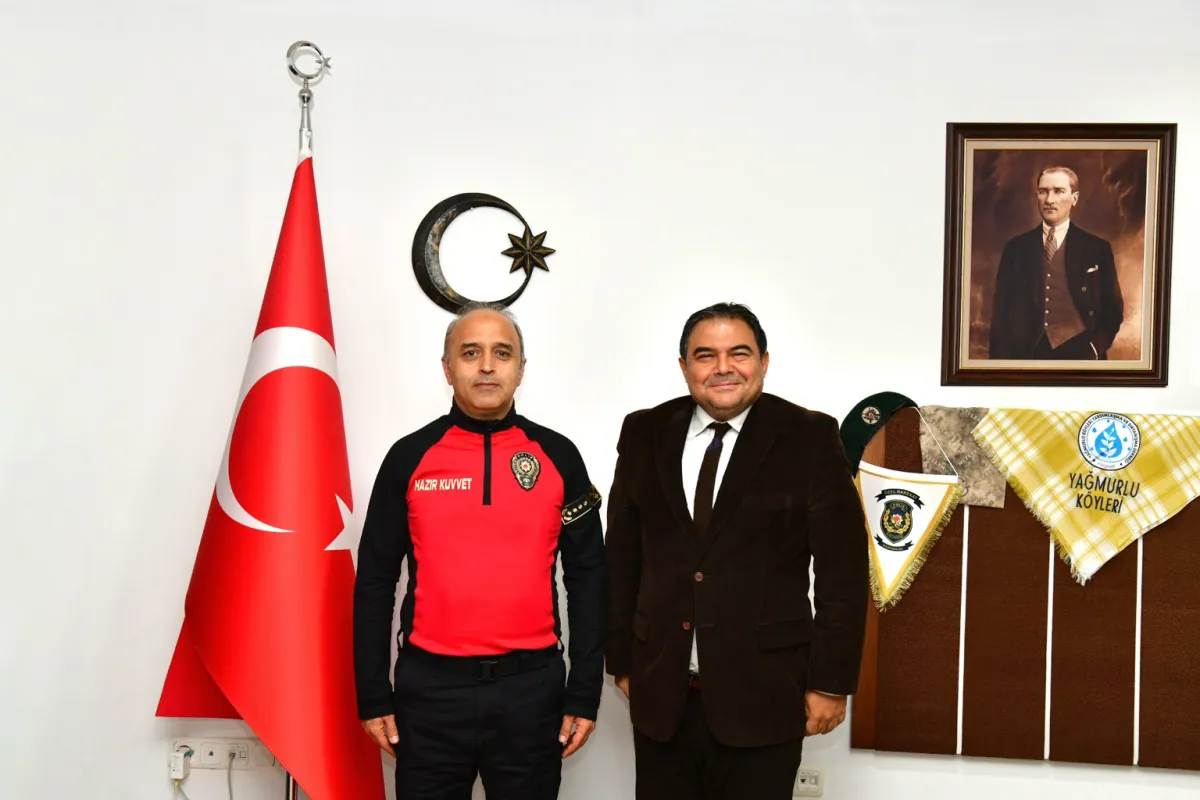 Kırşehir Emniyet Müdürü Görürü'den Vali Yardımcısı Balcı'ya İade-i Ziyaret