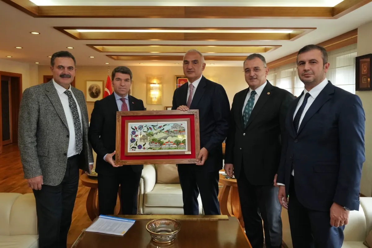 Amasya Valiliği'nden Kültür ve Turizm Yatırımları İçin Ankara'da Önemli Görüşmeler