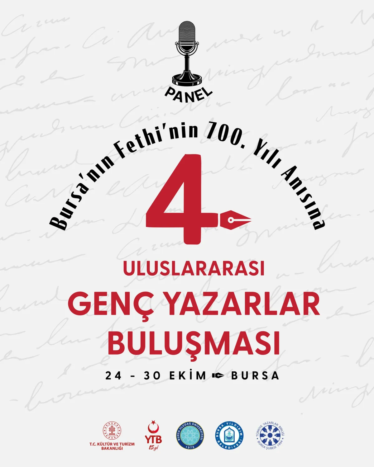 YTB Bursa'da 700. Yıl Kutlamaları Kapsamında Genç Yazarlar Buluşması Düzenliyor