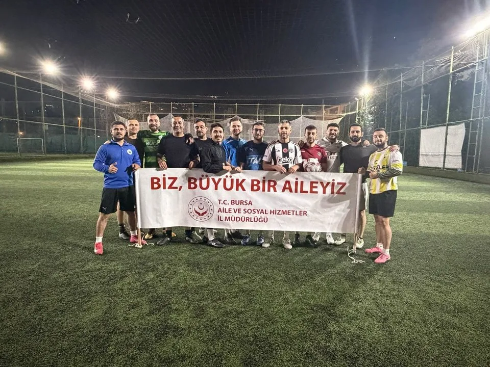 Bursa Aile ve Sosyal Hizmetler İl Müdürlüğü'nde 2025 Aile Yılı Etkinlikleri Kapsamında Futbol Turnuvası Düzenleniyor