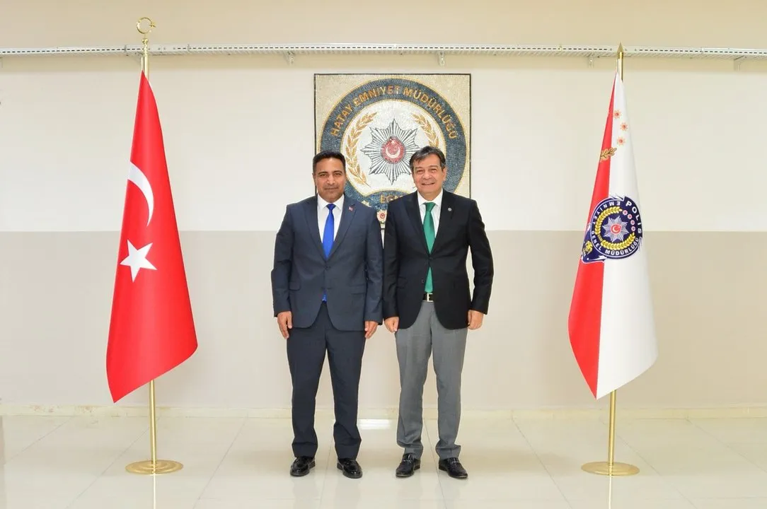 Hatay Emniyet Müdürü İskenderun Teknik Üniversitesi Rektörü'nü Ağırladı